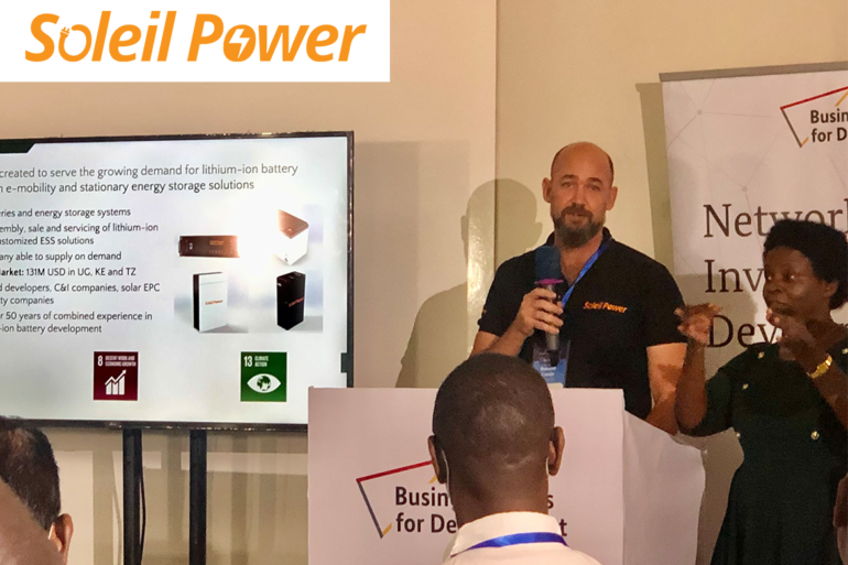 Soleil Power Presents Business at GIZ Investment Guide Launch