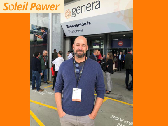 CEO’s ATTENDANCE AT THE GENERA SOLAR EXHIBITION AND SPIREC   